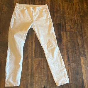 Ann Taylor Loft, modern skinny jeans, size 10 white